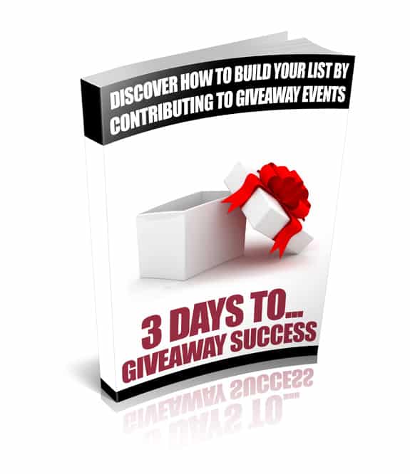 3 Days To Giveaway Success