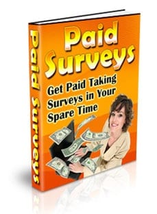 Paid Surveys eBook,Paid Surveys plr