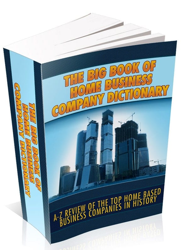 The Big Book Of Home Business Company Directory