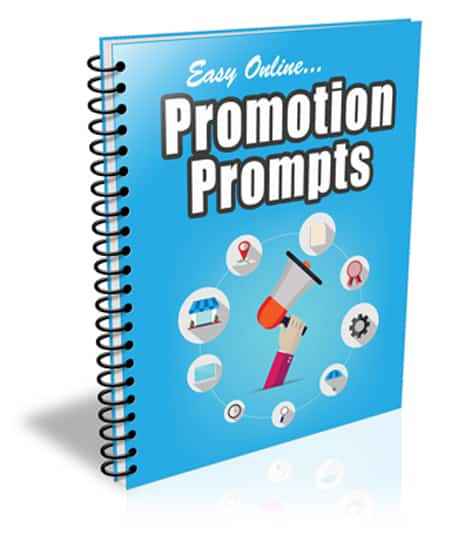 Easy Online Promotion Prompts