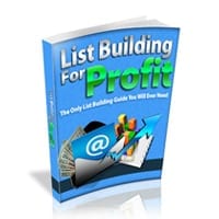 List Building For Profit