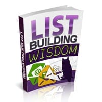 List Building Wisdom 1