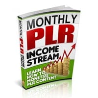 Monthly PLR Income Stream 2