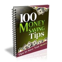 100 Money Saving Tips 1