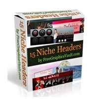 15 Niche Headers Package 2