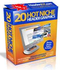 20 Hot Niche Header Graphics
