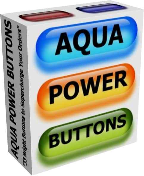 Aqua Power Buttons