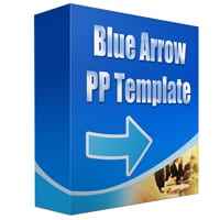 Blue Arrow Multipurpose PowerPoint Template 1