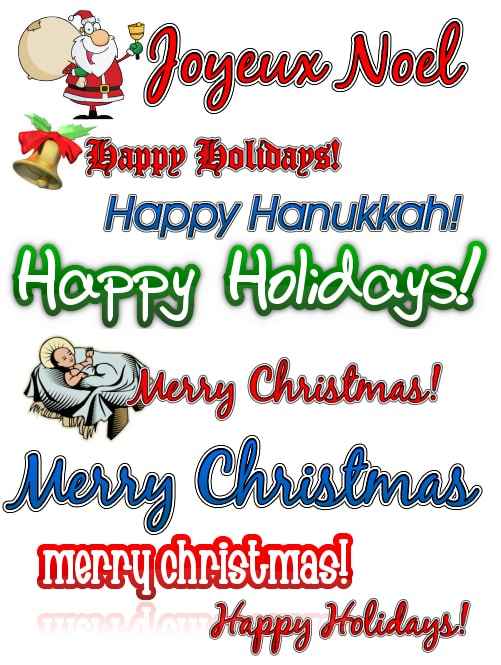 Holiday Clipart Collection