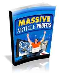 Massive Article Profits eBook,Massive Article Profits plr