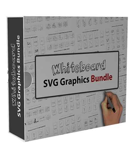Whiteboard SVG Graphics Bundle