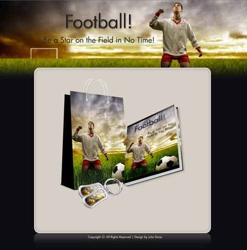 Football Minisite and Content