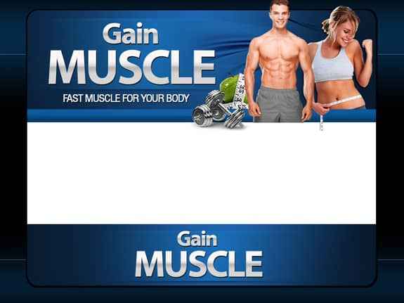 Gain Muscle Template