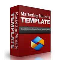 Marketing Minisite Template 3