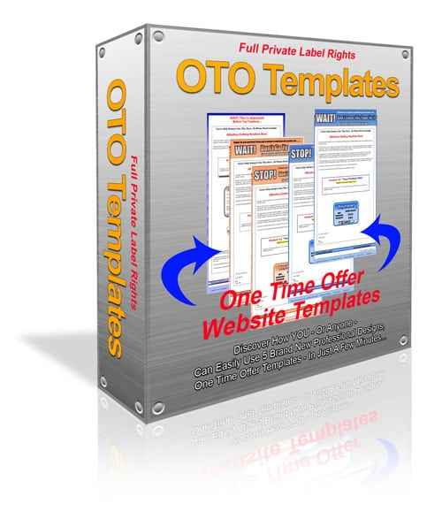 One Time Offer Website Templates