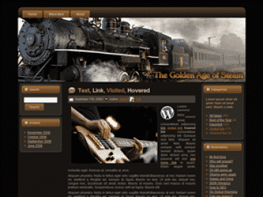 Steam Engines – 01 WebSite Template,Steam Engines – 01 plr