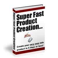 Super Fast Product Creation