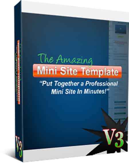 The Amazing Minisite Template Version 3