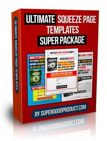 Ultimate Squeeze Page Templates Super Package