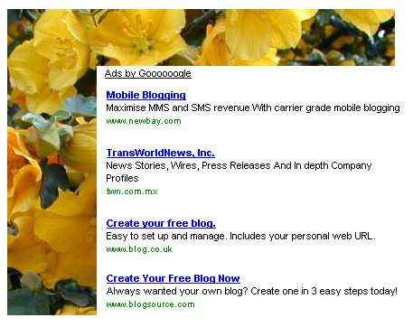 HTML Templates for Adsense