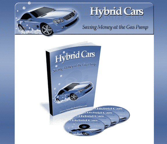 Hybrid Cars Minisite