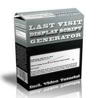 Last Visit Display Script Generator