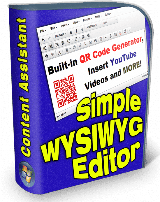 Simple WYSIWYG Editor
