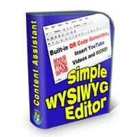 Simple WYSIWYG Editor