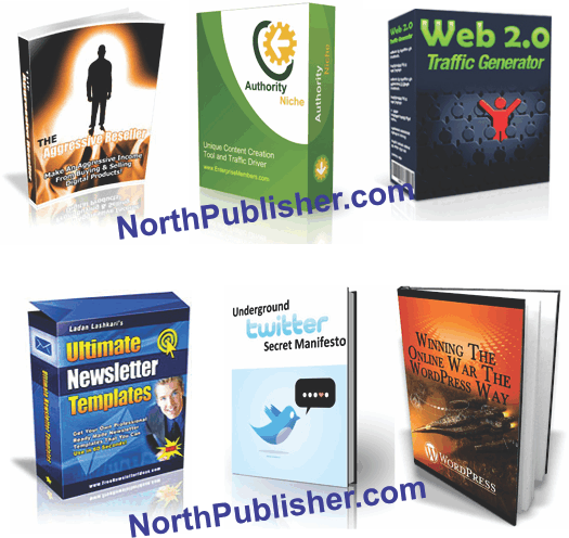 MRR Package 6 - 25 of the best selling ebooks and software