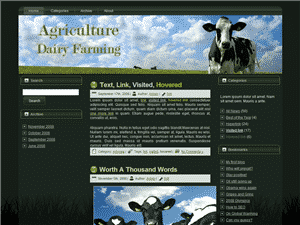 Dairy Farming WP Theme
