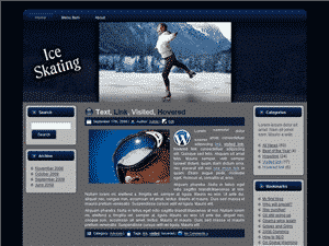 Ice Skating – WP Theme