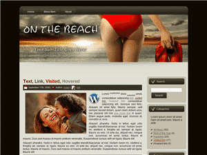 On the Beach 01 – WP Theme WordPress Theme,On the Beach 01 – WP Theme plr