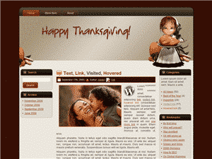 Pilgrim WordPress and Blogger Theme