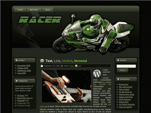Racer – WP Theme