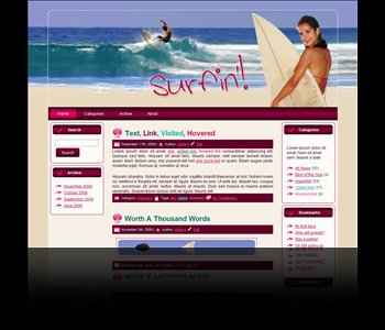 Surfing WP Theme