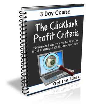The Clickbank Profit Criteria