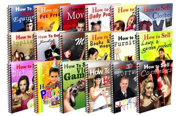 How to Sell Series (18 Products) Wholesale Package,How to Sell Series (18 Products) plr
