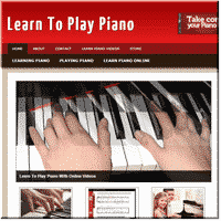 Learn Piano PLR Site