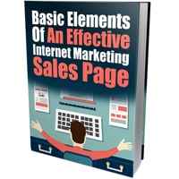 Basic Elements of an Effective IM Sales Page