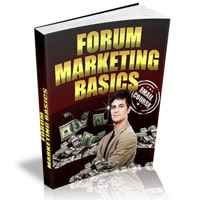Forum Marketing Basics 1