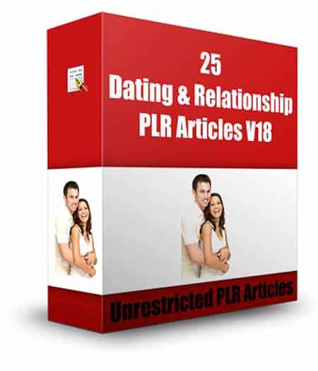 25 Dating &amp; Relationship PLR Articles V18 Articles,25 Dating &amp; Relationship PLR Articles V18 plr
