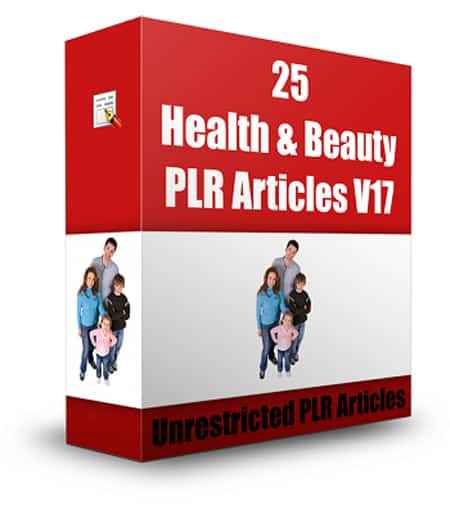 25 Health &amp; Beauty PLR Articles V17 Articles,25 Health &amp; Beauty PLR Articles V17 plr