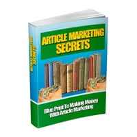 Article Marketing Secrets 1