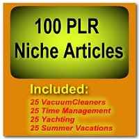 100 Niche PLR Articles