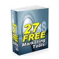  27 Free Marketing Tools