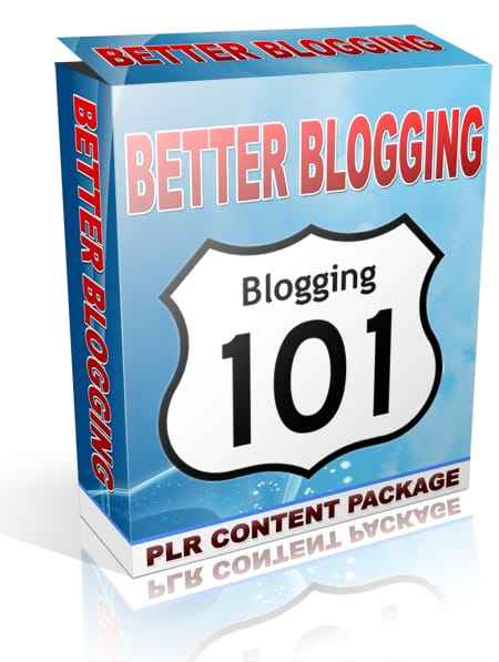 Better Blogging PLR Content Package Articles,Better Blogging PLR Content Package plr