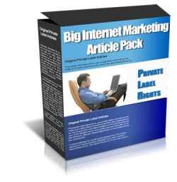 Big Internet Marketing Article Pack Articles,Big Internet Marketing Article Pack plr