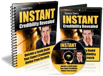 Instant Credibility Revealed Video,Instant Credibility Revealed plr