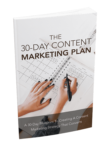 30 Days Content Marketing Plan eBook,30 Days Content Marketing Plan plr