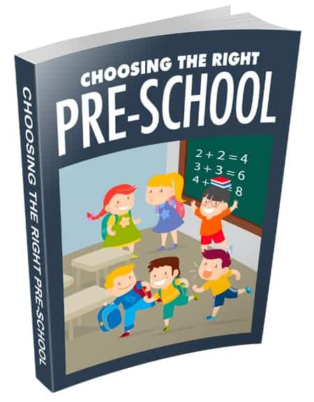Choosing The Right Pre-School eBook,Choosing The Right Pre-School plr